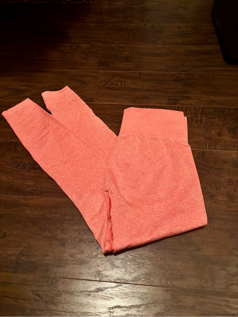 Gymshark Seamless Coral Pink Active Leggings